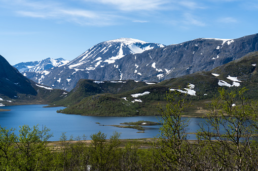 Jotunheimen National Park in Norway in Scandinavia