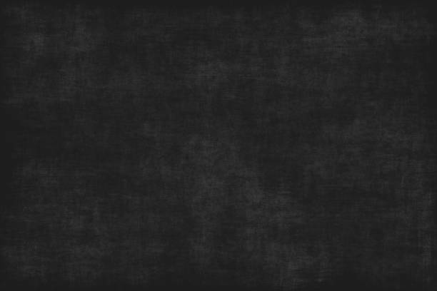 contexte noir total grunge résumé ciment béton papier texture night pattern surface level copy espace - couleur noire photos et images de collection