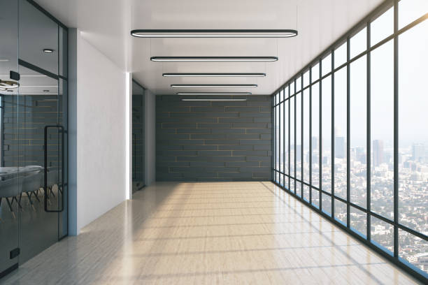 istock Modern hall in conference office room 1251209544
