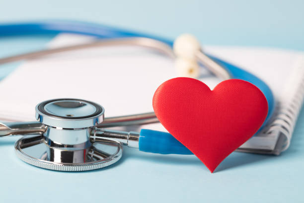 istock Healthcare concept - Stethoscope and a heart 1251209708