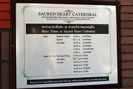 Foto de Catedral Sagrado Do Coração Uma Igreja Católica Romana Em