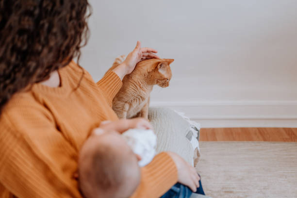 istock Mixed race latin mother holding her baby boy 1251223048