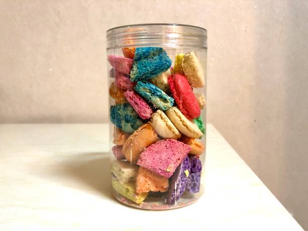 istock Colourful cookies in the jar 1251227670