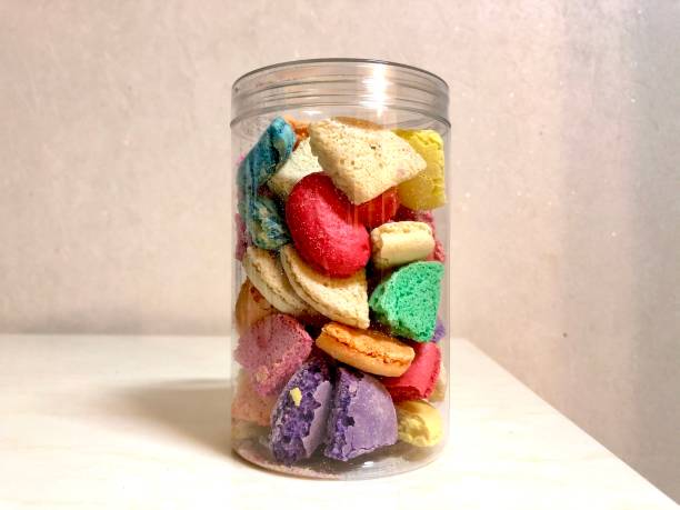 istock Colourful cookies in the jar 1251227687