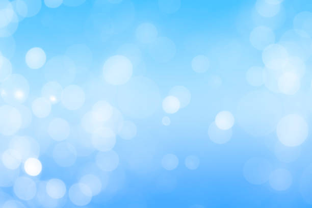 istock Blue bokeh defocus glitter blur background. Bokeh abstract background. 1251229583