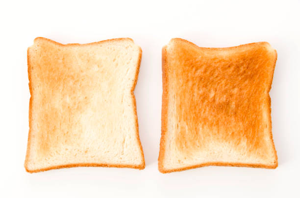istock Sliced Toast Bread on white background 1251238481