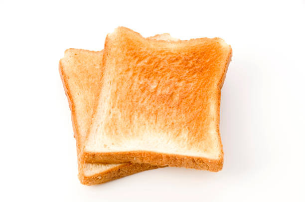 istock Sliced Toast Bread on white background 1251238616