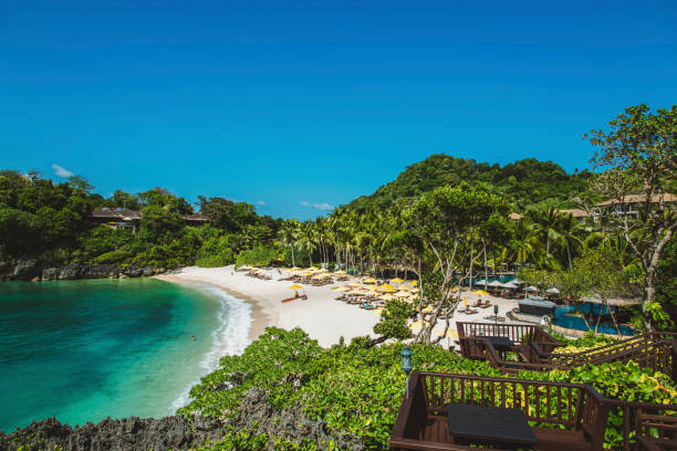 istock White sand paradise beach in Boracay, Philippines 1251243349