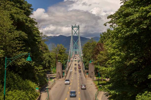 istock The Lions Gate Bridge in Vancouver 1251246683