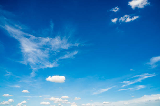 istock Blue sky with white clouds.on a clear day 1251246761