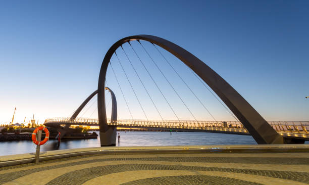 istock Elizabeth Quay Bridge, Perth, Western Australia 1251255247