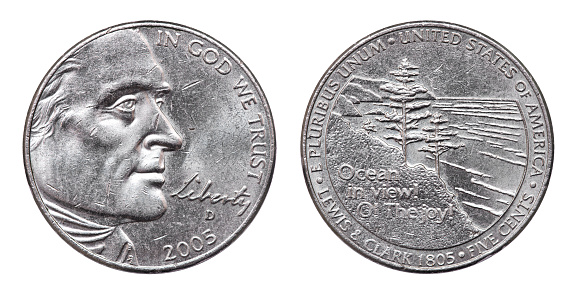 A 1/4 US dollar coin.