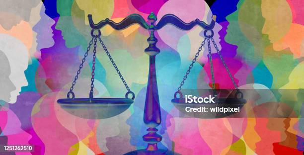 Social Justice Together Stock Photo - Download Image Now - Morality, Justice - Concept, Diversity