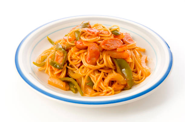 japanese pasta dish, spaghetti naporitan