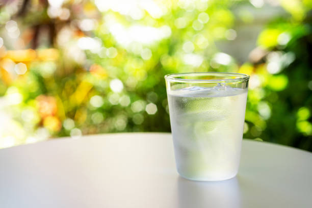istock glass of cold water with iced 1251277512