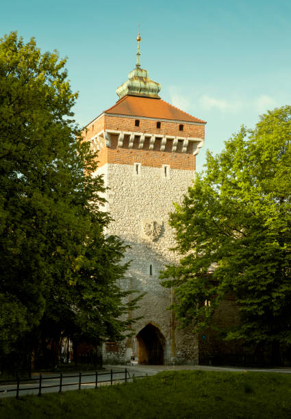 istock St. Florian's Gate in Krakow old town, Poland 1251279364