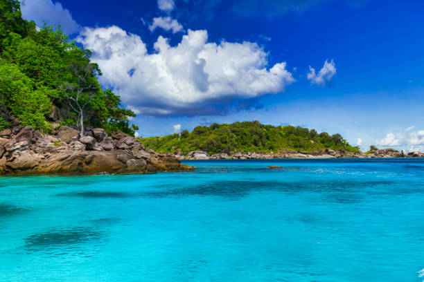 istock Beautiful Similan islands at Andaman sea 1251282248