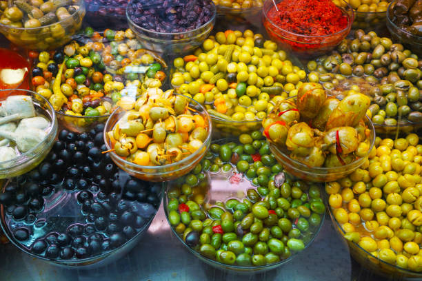 istock Set of olives 1251284235