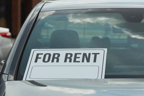 istock The car is for rent 1251286755