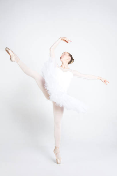 istock Young ballerina practising ballet moves 1251288486