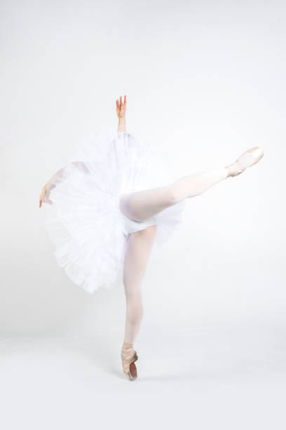 istock Young ballerina practising ballet moves 1251288494