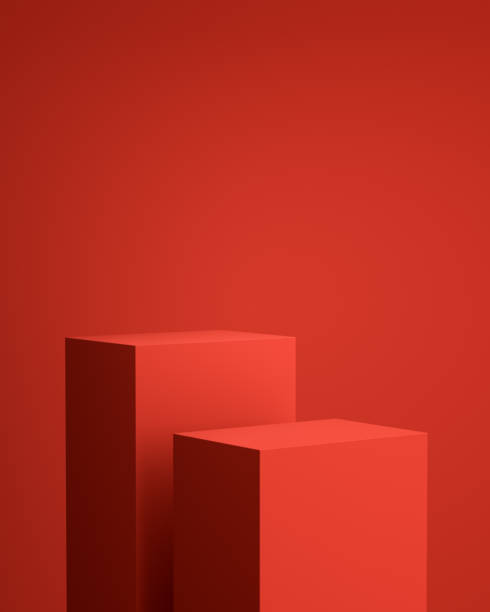 istock Platforms for product presentation , Geometric Shapes 1251291440