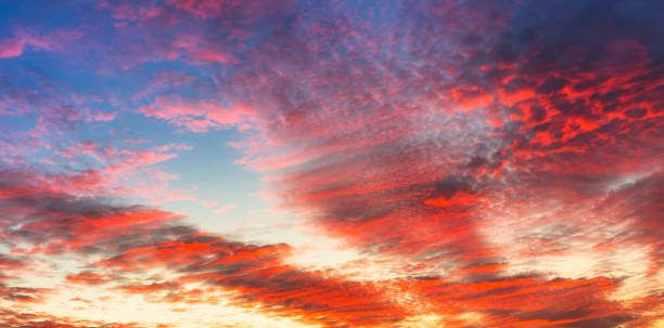 istock A beautiful sunset in the sky 1251292456