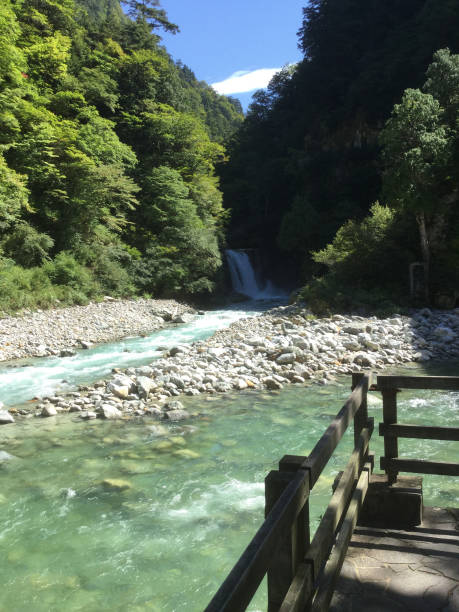 istock Scenery along the Kurobe River in the Kurobe Gorge 1251295445