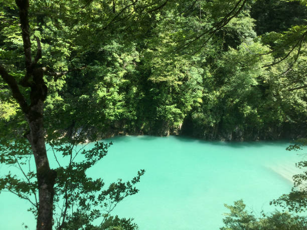 istock Scenery along the Kurobe River in the Kurobe Gorge 1251295628