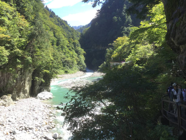 istock Scenery along the Kurobe River in the Kurobe Gorge 1251295649