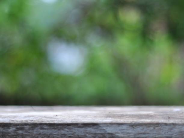 istock Wooden table for display product with bokeh background 1251296938