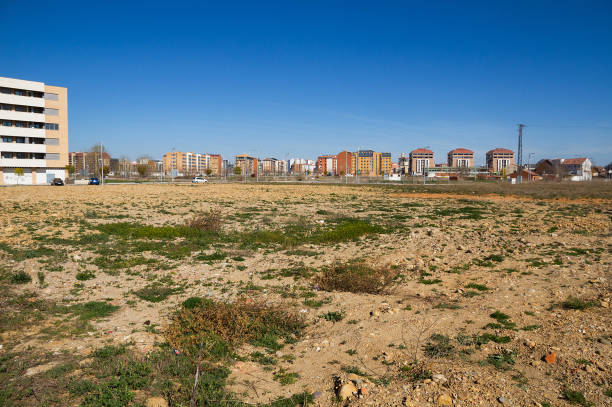 istock Vacant lots for a Housing Estate under Construction - Solar Voids for a Construction Housing Polygon 1251297744