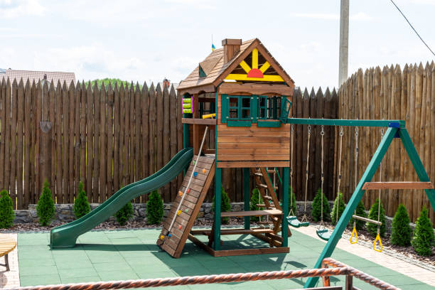 istock Children's wooden house 1251299082