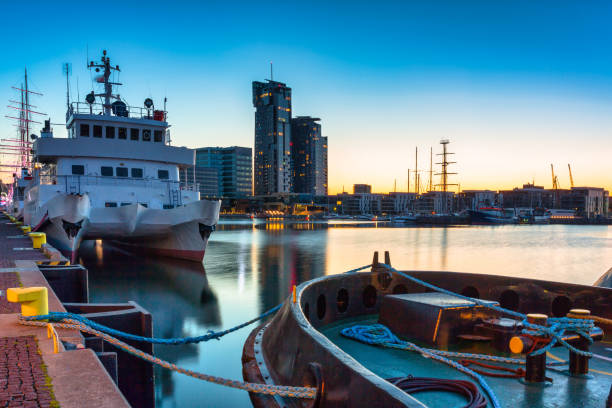 istock Gdynia by the Baltic Sea at dusk 1251305164