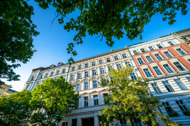 istock Restored old apartment building in Berlin, Germany 1251311286