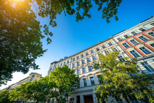 istock Restored old apartment building in Berlin, Germany 1251311366
