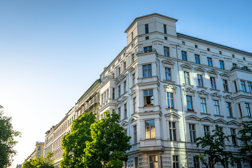 Edificios de apartamentos en Berlín, Alemania photo
