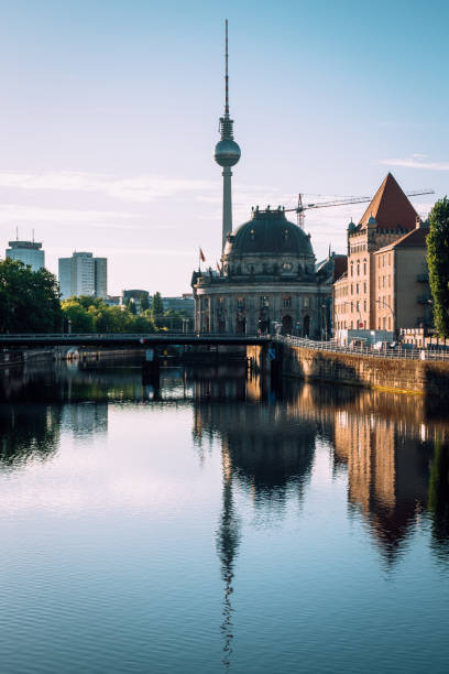 istock Berlin cityscape under blue sky in the morning 1251311548