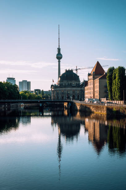 istock Berlin cityscape under blue sky in the morning 1251311583