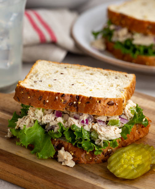 Tuna Fish and Lettuce Sandwich
