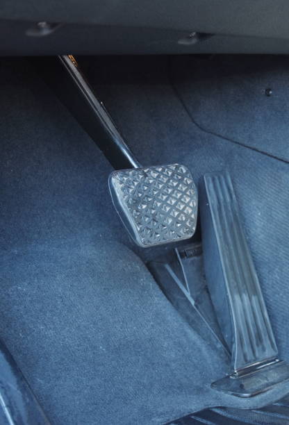 istock Car pedals ,Automatic Pedals of a car 1251313499