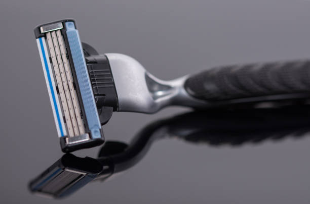 istock Shaving Razor with 3 blades 1251313515
