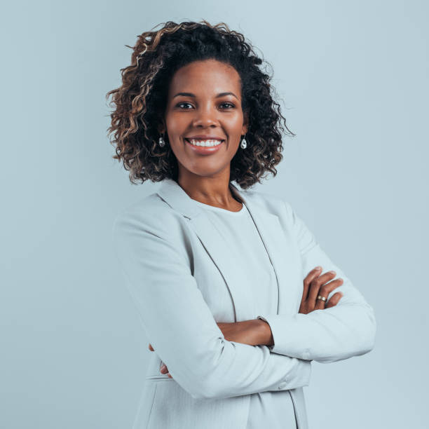 istock Portrait of a successful entrepreneur, smiling at camera. 1251314110