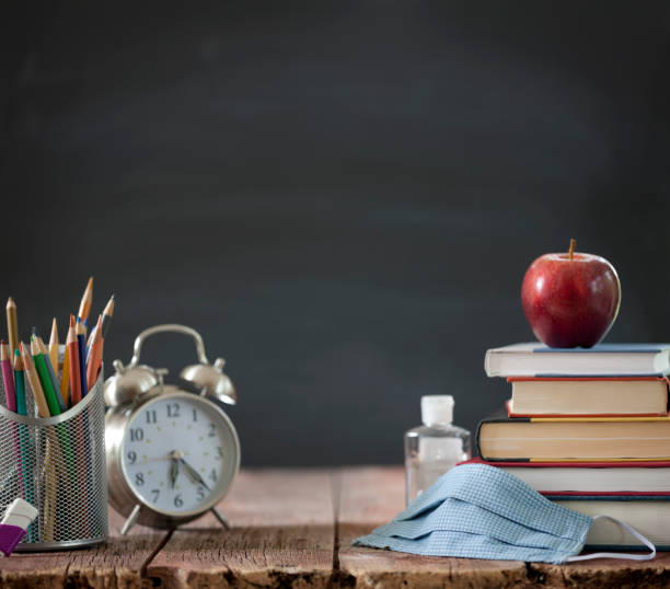 istock Back to School with Face Mask 1251315294