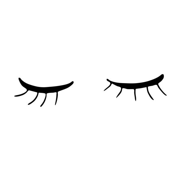 Ilustración de Ojos Cerrados Con Pestañas Largas y más Vectores Libres de Derechos de Ojos cerrados - Ojos cerrados, Dibujo, Ojo - iStock Ilustración de Ojos Cerrados Con Pestañas Largas y más Vectores Libres de Derechos de Ojos cerrados - Ojos cerrados, Dibujo, Ojo - iStock
