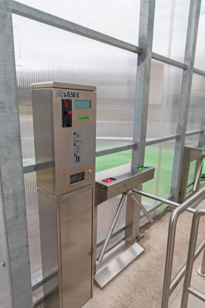 istock Coin Operated Turnstile 1251323536