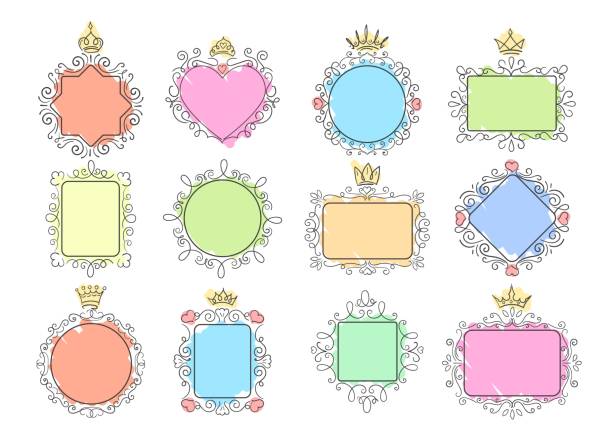 Princess Craft Frame 610+ Princess Picture Frame Stock Photos, Pictures & Royalty-Free ...