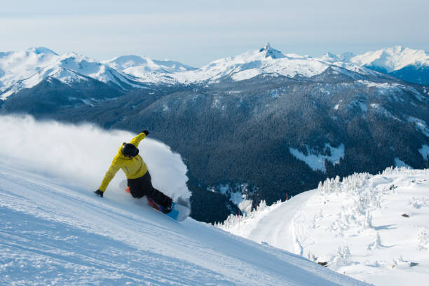 istock Snowboarding in Whistler, Canada 1251331544