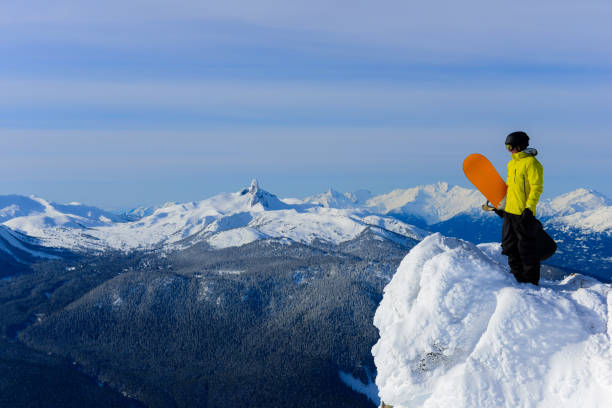 Adventure in the mountains. Snowboarding at Canada's best ski resort. Top ski resorts in North America.