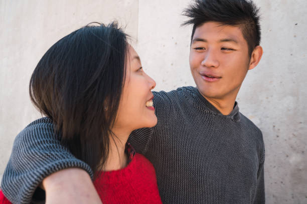 istock Asian couple having good time together. 1251333113